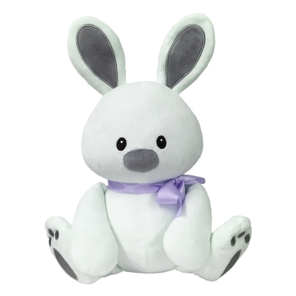 Borders Unlimited Sweet Dreams Furry Friends Cloud Bunny with Lavender Ribbon for 3 Plus Years Old Children 90035 - main